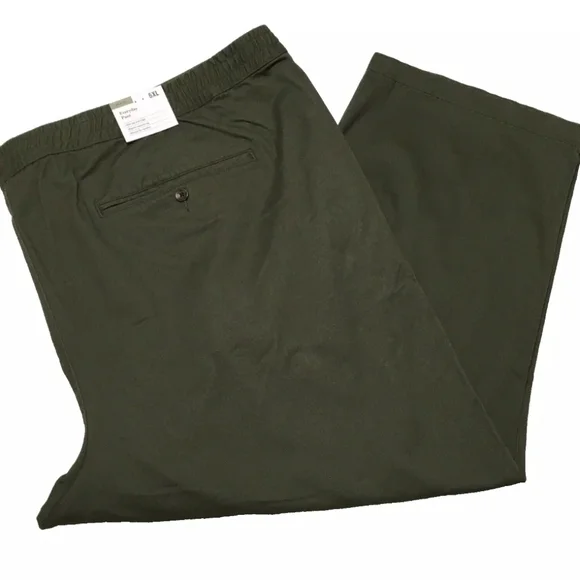 NEW! Houston White Adult Twill Jogger Pants - Green & Goodfellow Pants - Picture 7 of 10